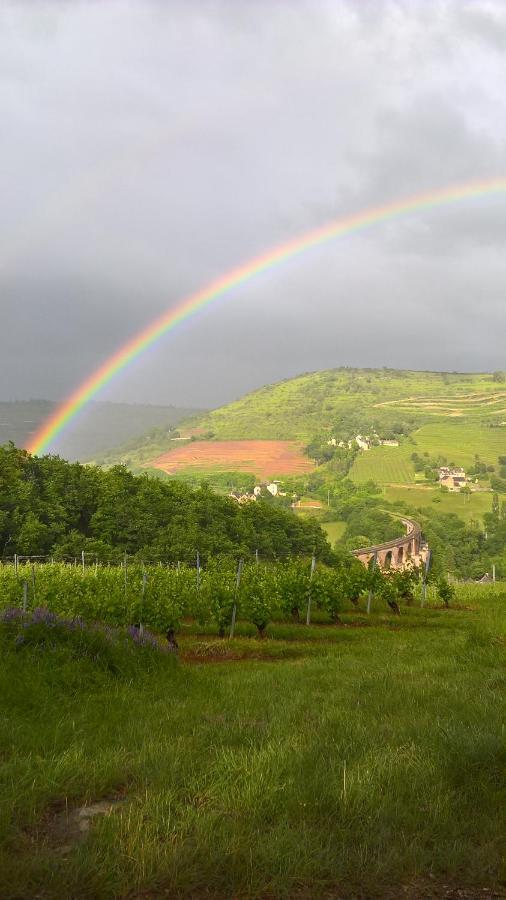 grange rénovée en pleine nature Valady Extérieur photo